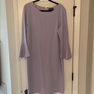 Liz Claiborne Lavender Long Sleeve Dress